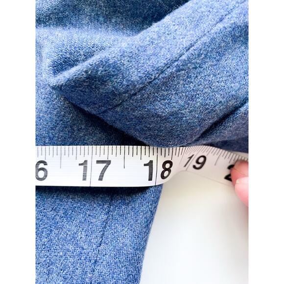 Women's Vintage Gordon of Philadelphia Blue Wool Blend Blazer Size 10 - Picture 3 of 7